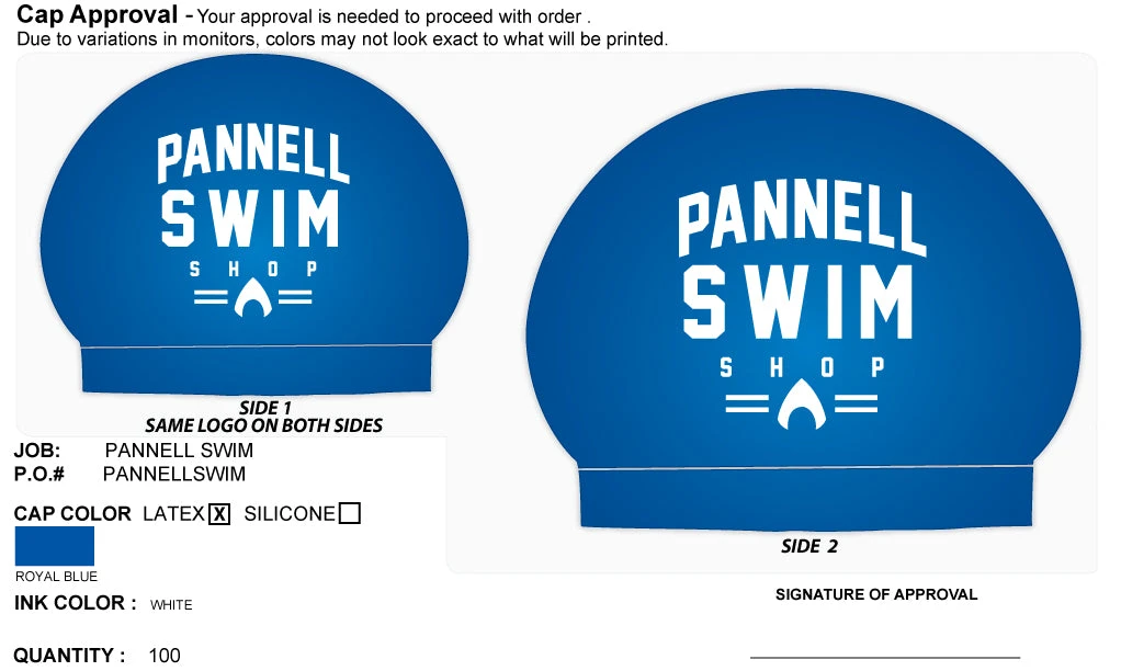Pannell Swim Shop PSS Latex Caps 1 Pannell Swim Shop PSS Latex Caps