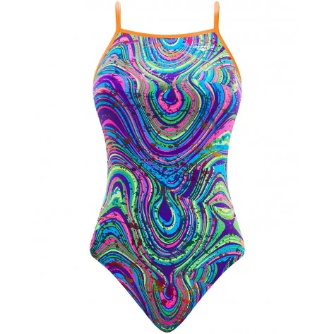Finals Radical Foil Flutter Back Swimsuit 1 Finals Radical Foil Flutter Back Swimsuit