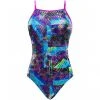 Finals Laser Beam Foil Wing Back Swimsuit Training Suits